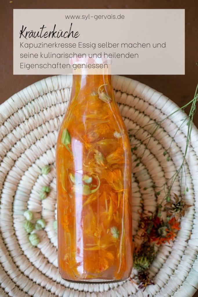 Kapuzinerkresse Essig Selber Machen Kräuter Küche