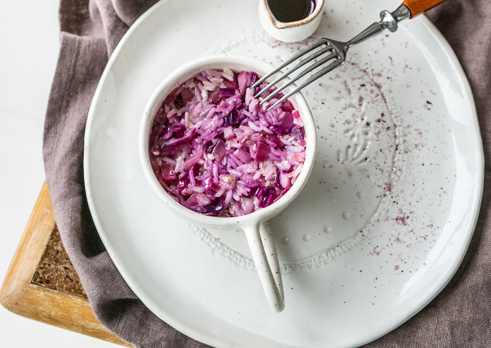 Rotkohl Risotto - Schönste, Bunte, Winterküche | Gesunde Vegane Rezepte ...